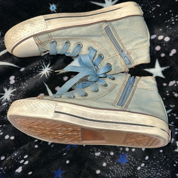 Yeeshow converse zipper high tops - Picture 8 of 10